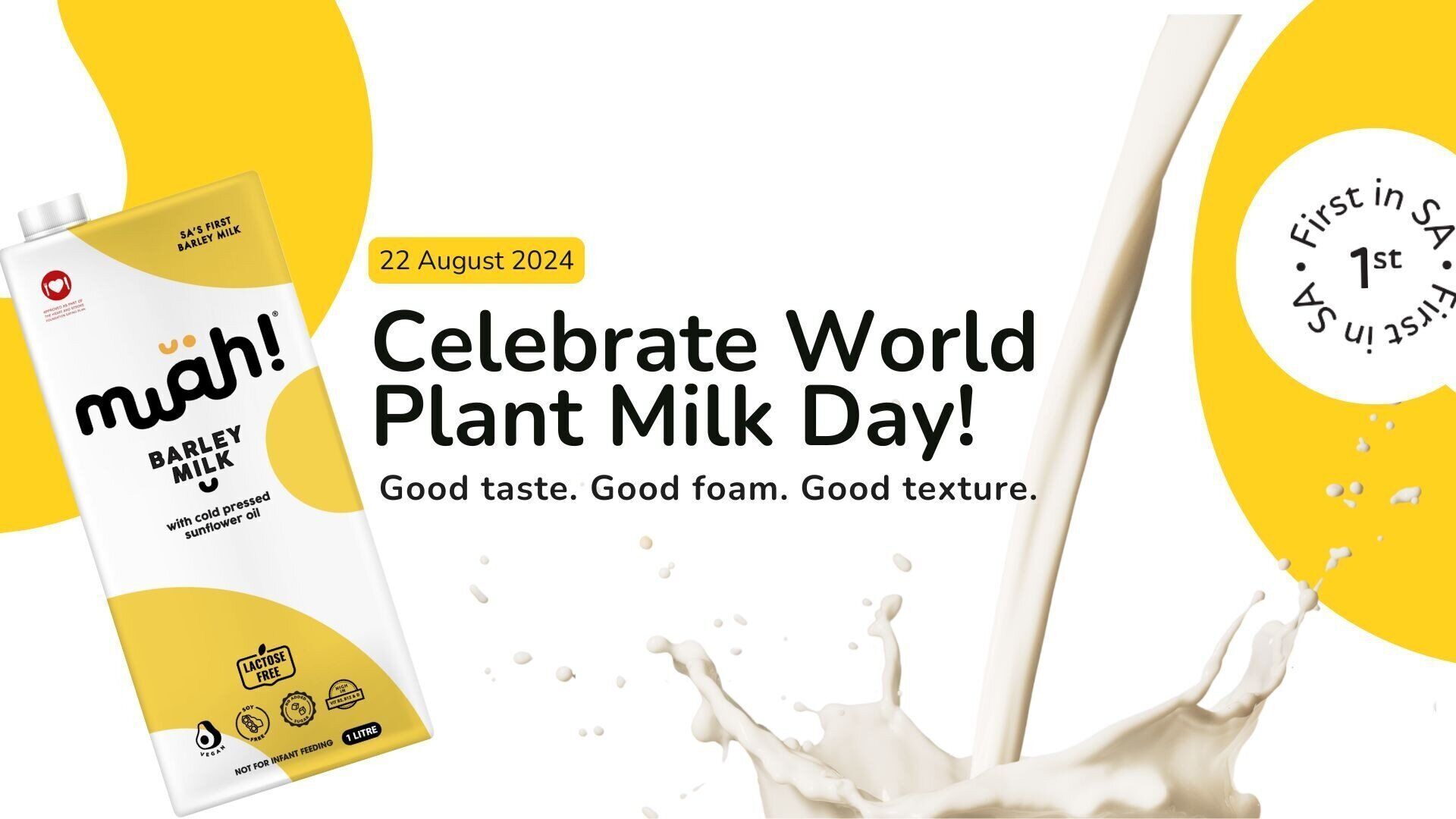 Mwah! Milk Celebrates World Plant Milk Day with a Tastier Alternative ...