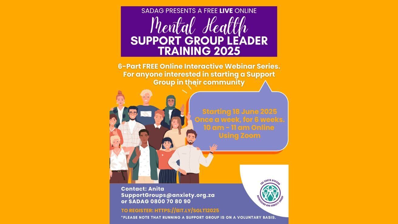 Sadag Launches Online Mental Health Support Group Leader Training ...
