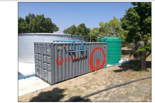 Veolia’s plug-and-play potable water treatment plant will supply 150 m3/day to Stellenbosch University’s Business School.