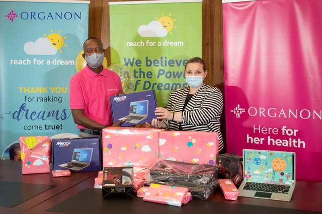 Global healthcare company, Organon, has partnered with the Reach for Dream Foundation to provide laptops to school going girls