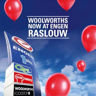 Engen Raslouw in Centurion gets a Woolies Foodstop