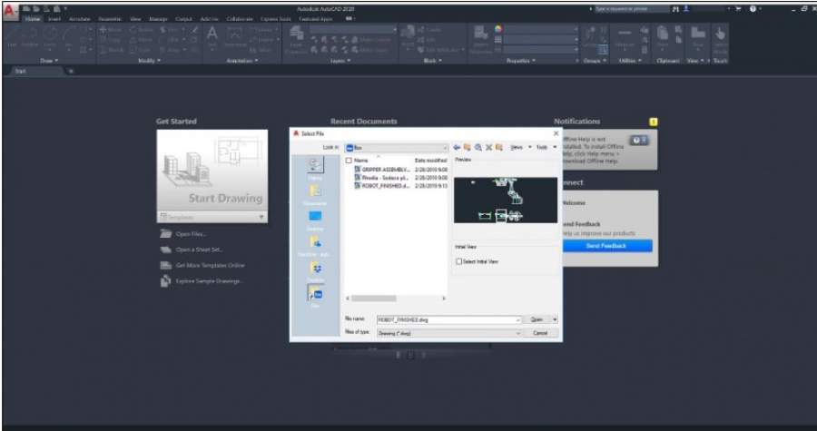 Cloud storage connectivity enabled – access any DWG™ file in AutoCAD                           with Autodesk’s cloud, or any other renowned cloud-based system