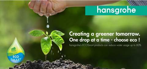 Protecting our most precious natural resource with hansgrohe