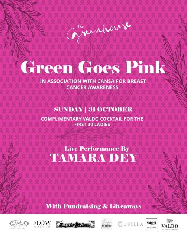 The Greenhouse Goes Pink for Breast Cancer Awareness