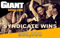 giant lottos syndicate win