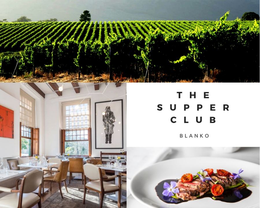 The Supper Club at Blanko in Constantia