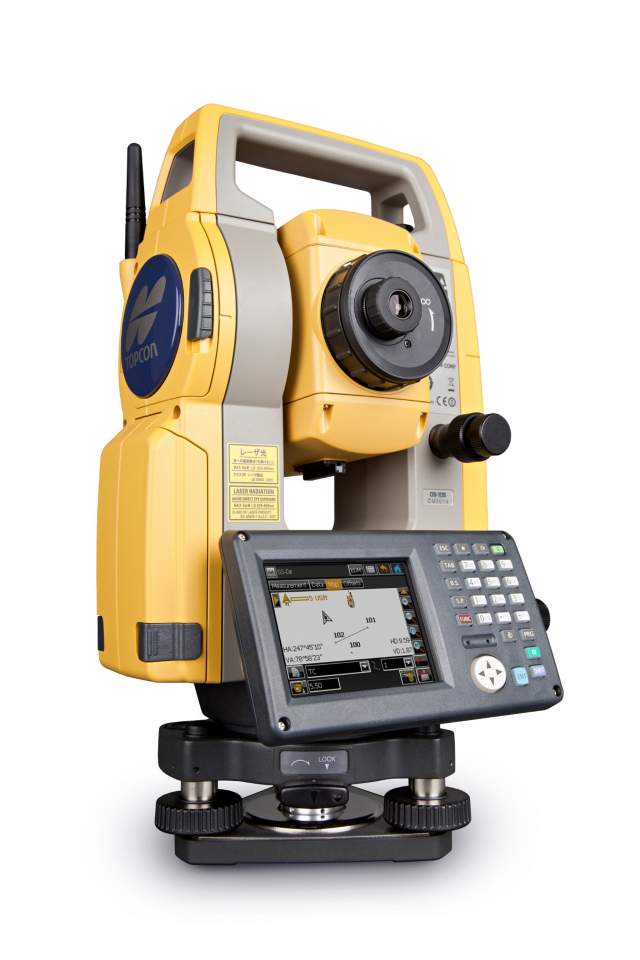 The Topcon OS Series Total Station is equipped with multiple class-leading features, including a powerful reflectorless EDM, large LCD touchscreen and smart on-board software. 