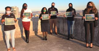 CENTRE’S SAVE OUR SCHOOLS CAMPAIGN STEPS UP!  In the spirit of Mandela Day, Shopping Centre’s present PPE to schools via their Support Our Schools campaign. representing the centres are: Sesethu Senene (Pine Walk Centre &amp; Davenport Square Junior Marketing Manager); Sphume Khuzwayo (Umlazi Mega City General Manager);  Ruth Isaac (Musgrave Centre General Manager);  Donald McLellan (National Marketing Manager); Adeela Haffejee (National Marketing Project Manager); Tineil Naicker  (Musgrave Centre Marketing Manager)