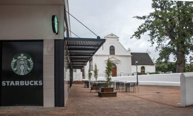 Starbucks takes iconic brand to wine country in Stellenbosch