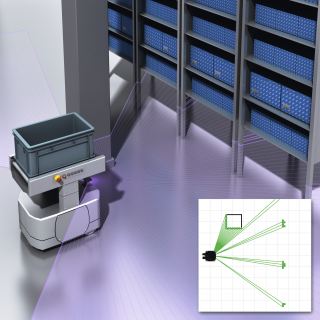 2D LiDAR sensors from SICK&#039;s TiM series ensure vehicles make collision-free journeys and deliver precise measurement data for navigation purposes