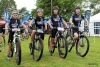 Jowetts Cycles Team - (L-R) Dreyer Botma, Natalie Bergstrom, Dean Wortmann and Gareth Cook. (Jowetts Cycle&#039;s fifth team mate, Derrin Smith, was not available for the photo).