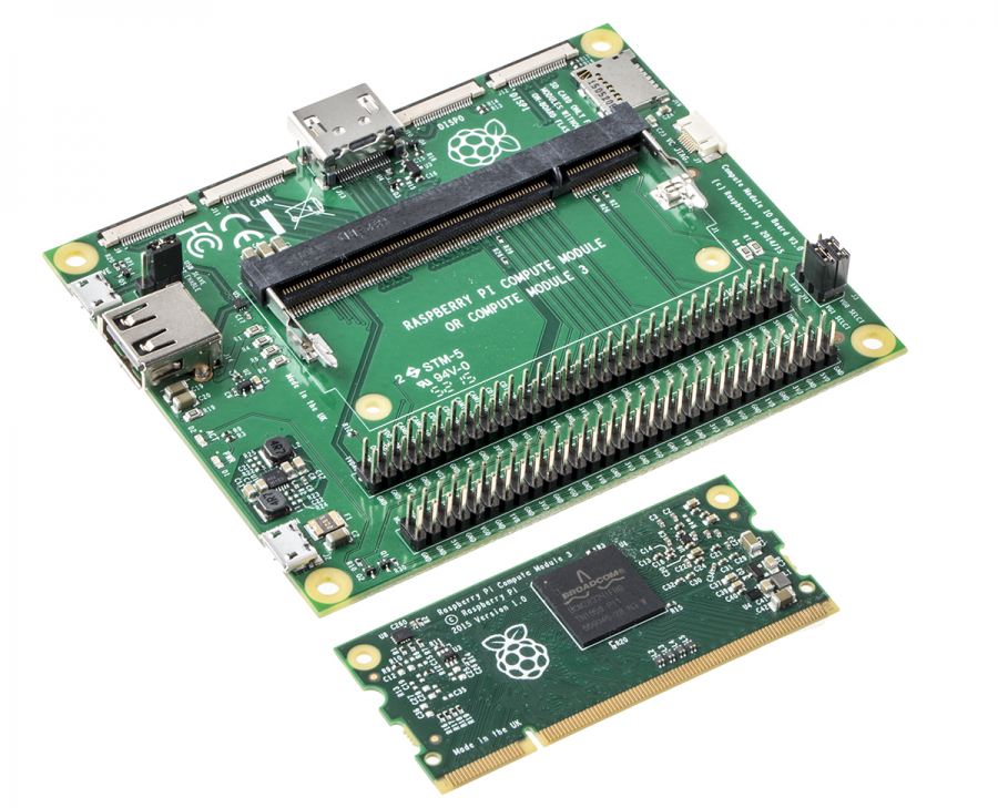 Raspberry Pi 3 Compute Module delivering low-cost development capabilities