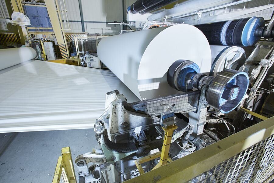 Paper Machine Running Paper per running metre: RFID technology ensures an accurate production ...