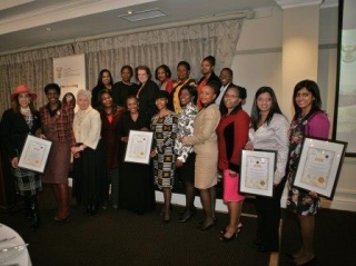 Some of the Women on Boards graduates with their certificates