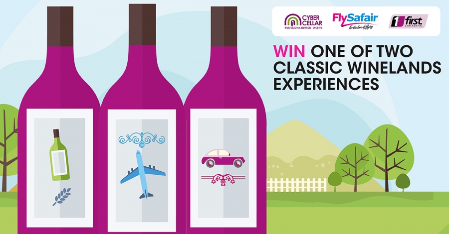 Win 1 of 2 Winelands Experiences