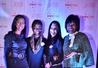 (L-R): Koo Govender (CEO of the VWV Group); mentee Amukelani Hlabano; Melissa Storey (First Car Rental&#039;s Executive Head of Strategy, Development and Marketing) and Cheryl Carolus, an independent Non-Executive Director for Gold Fields and well-known anti-apartheid activist.