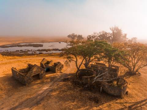 New Luxury Lodge Under Construction in the Nambiti Game Reserve