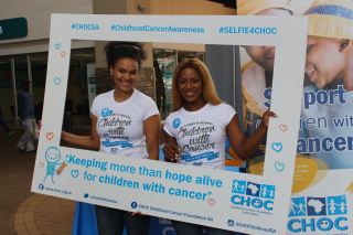 Phumeza Mdabe and Jessica Nkosi support ICCD