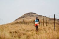 Thabang Madiba out on the 4 Peaks Course