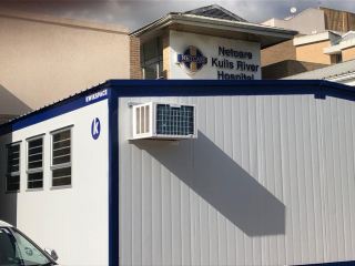 Netcare Kuilsriver Hospital has received two double-wide units from Kwikspace. 