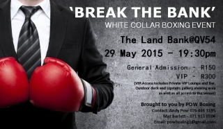 Pow Boxing signs multi event venue agreement with QV54 at the Land Bank in Cape Town