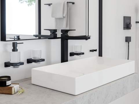 Achieving an Individual and Harmonious Bathroom Design with hansgrohe AddStoris