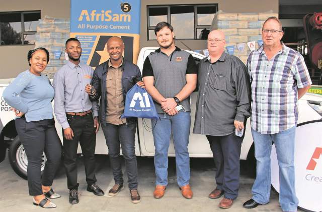 AfriSam awards property developer a brand new bakkie