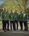 Springbok Team in Madiba Shirts