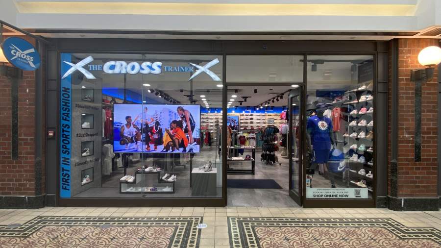 The Cross Trainer store at the V&amp;A Waterfront. 