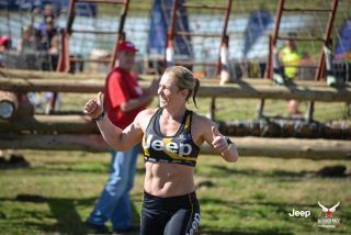 Carina Marx at the Jeep Warrior Series