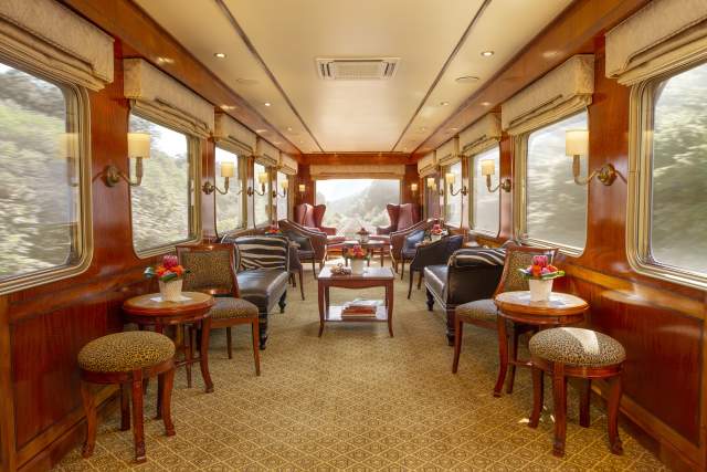 Dine differently onboard The Blue Train