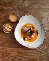 Seafood Soup with Rouille and Croutons Recipe from The Plettenberg Hotel