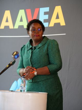 Mmamoloko Kubayi-Ngubane, the South African Minister of Tourism addressed the AAVEA 2019 conference participants on the importance of attractions to the tourism industry. 