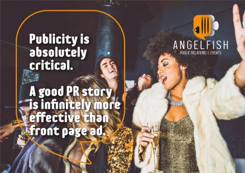 Angelfish PR &amp; Events gets a fresh and edgy new look