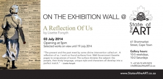 A Reflection Of Us | an exhibition of mixed media, drawing and painting by Lisette Forsyth opening 3rd July @6pm