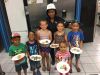 Kids with their Christmas Biscuits