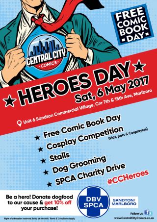 Join Central City Comics&#039; Free Comic Book Day and support the SPCA