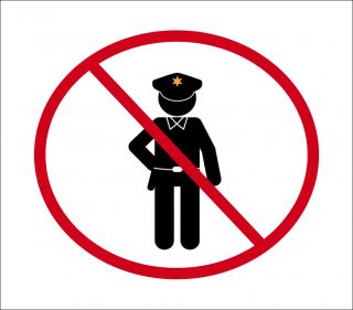 Logo of police harassment