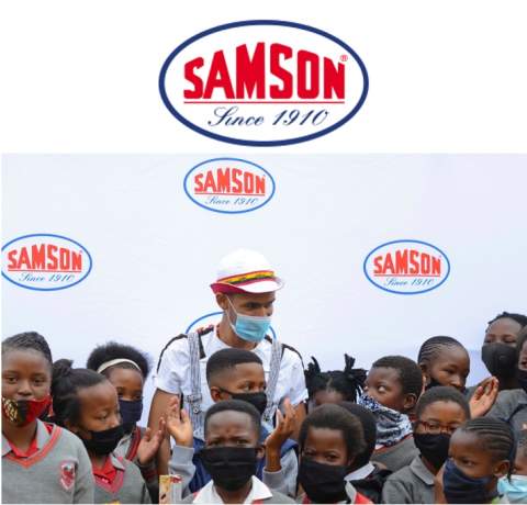 Samson Donates R10 000 to Hector Peterson Primary School