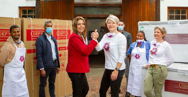 Isabelo Continues to Enrich the Lives of Franschhoek Community with Defy Donation