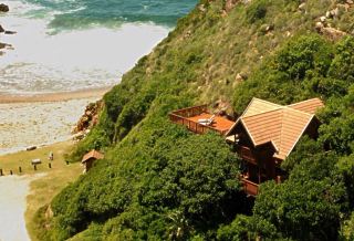 Beach view of Ballots Tree House