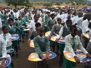 MAQ Washing Powder distributes thousands of desks to Learners