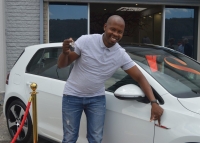 Stuttafords Royalty rewards Winner Collects His New GOLF 7 GTI