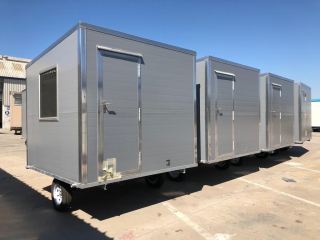 Kwikspace units supplied for use as guard houses