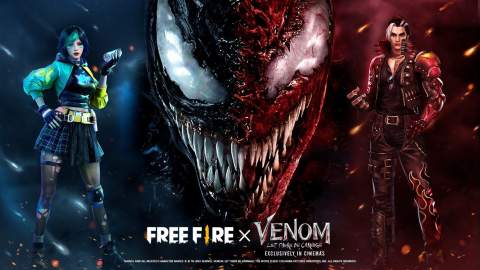 Experience utter chaos with the Free Fire x Venom: Let There Be Carnage exclusive in-game event from today