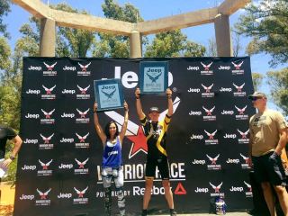 Jeep Warrior Series Podium- Hanneke Dannhauser and Thomas van Tonder 