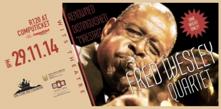 Jazz goes old school with acclaimed trombonist Fred Wesley and His quartet - One night ONLY SA concert