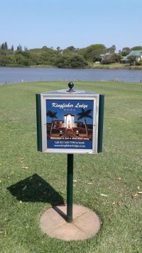 Golf Ads builds awareness for Kingfisher Lodge