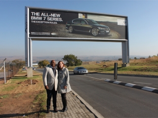 Airport Ads® erects gantries at Lanseria International Airport