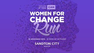 Sandton City hosts the Woman for Change Run to drive awareness on violence against women and children